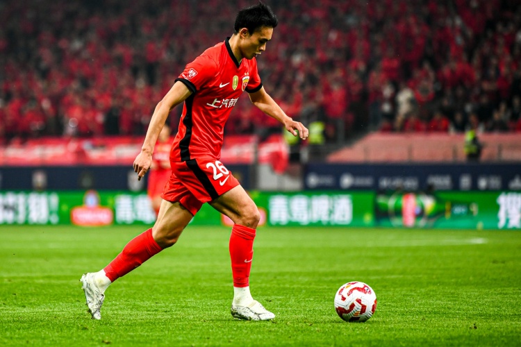 上海海港本场比赛一共获得9次绝佳机会,刷新球队本赛季单场新高